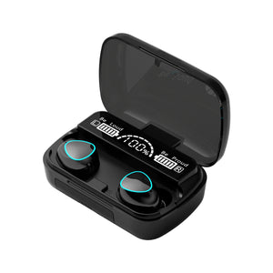 M10 TWS Bluetooth Headphones 3500Mah Charging Box Wireless Earphones with Microphone 9D Stereo Sports Waterproof Earbuds Headset