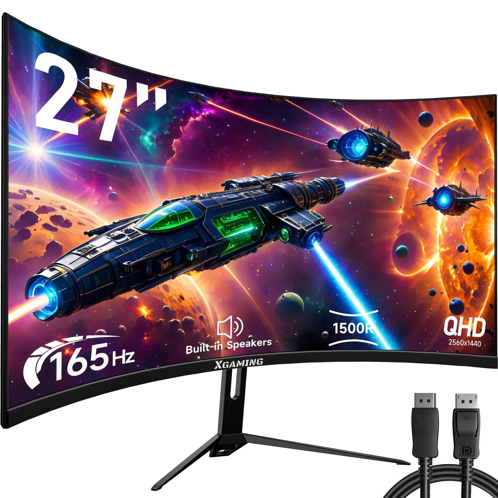 27Inch 165Hz Curved Gaming Monitor