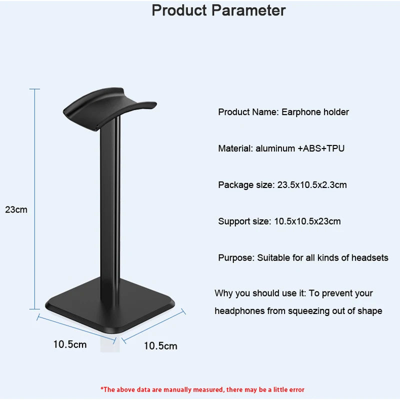 Aluminum Headphone Stand 